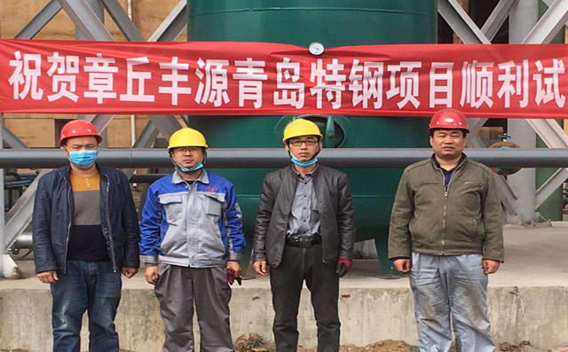 豐源氣力輸送現場